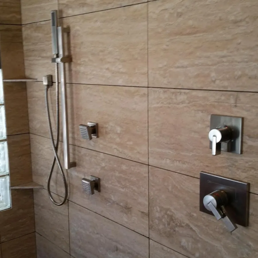 Shower fixture installation for Gas Line Repair in South St. Paul